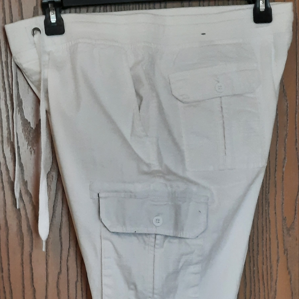 Airwalk Mens White Skater Cargo Shirts Size 34 - Picture 13 of 13